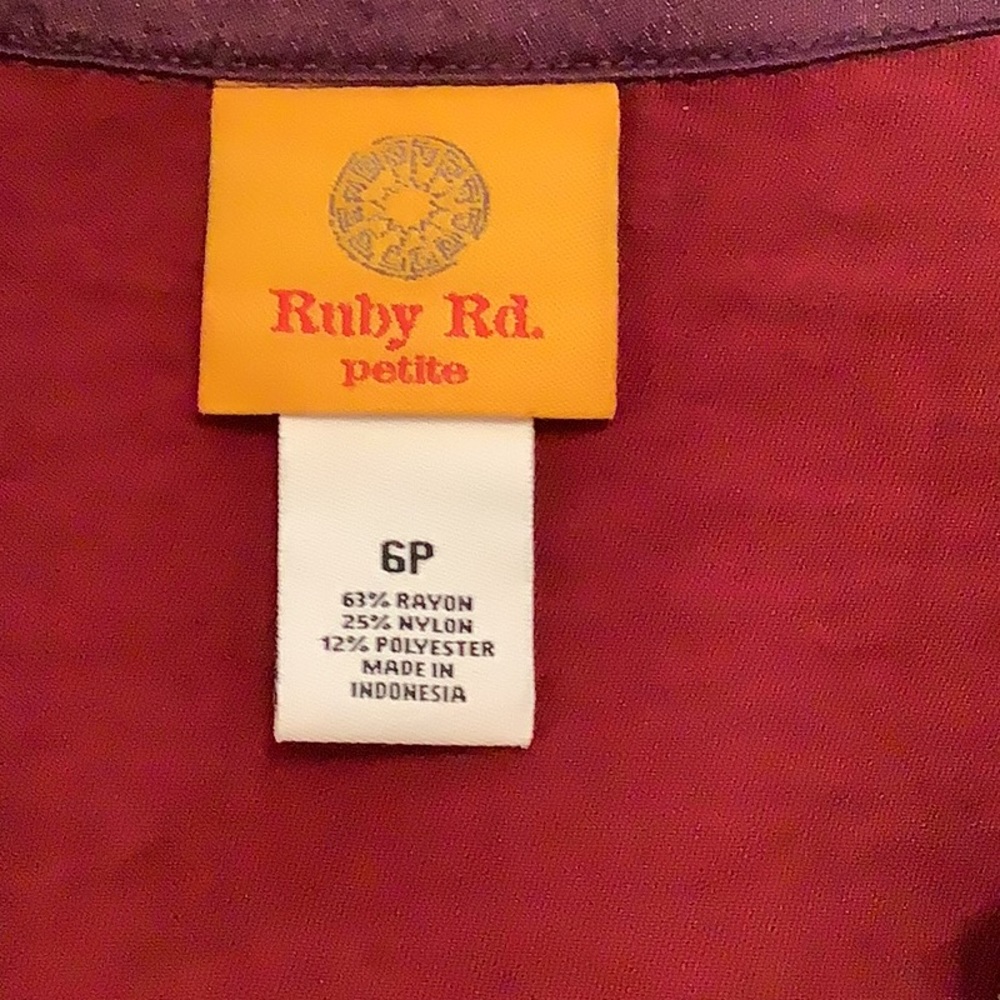 Ruby Rd. Lightweight Jacket, Size 6p - image 3